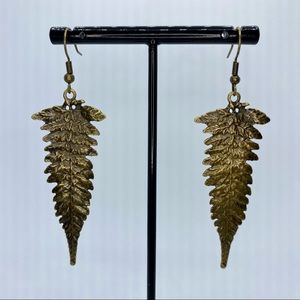 Fern earrings